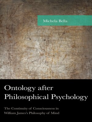 cover image of Ontology after Philosophical Psychology